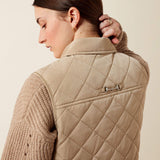 ARIAT Woodgate Quilted Gilet - Womens - Crockery