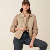 ARIAT Woodgate Quilted Gilet - Womens - Crockery