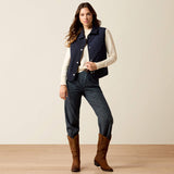 ARIAT Woodgate Quilted Gilet - Womens - Show Navy