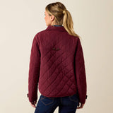 ARIAT Woodgate Quilted Jacket - Womens - Windsor Wine