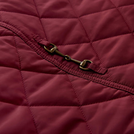 ARIAT Woodgate Quilted Jacket - Womens - Windsor Wine
