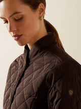 ARIAT Woodside Quilted Insulated Jacket - Womens - Coffee Bean