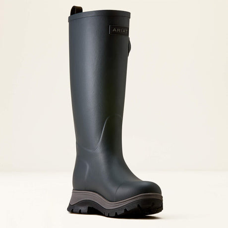 Ariat Woodstock Insulated Rubber Boot in Deep Navy, inner side view
