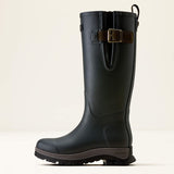 Ariat Woodstock Insulated Rubber Boot in Deep Navy, outer side view