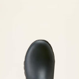 Ariat Woodstock Insulated Rubber Boot in Deep Navy, toe and upper view