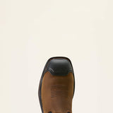 ARIAT Workhog XT Wide Square Toe Work Boots - Mens H2O Carbon Toe Cap - Rye Brown