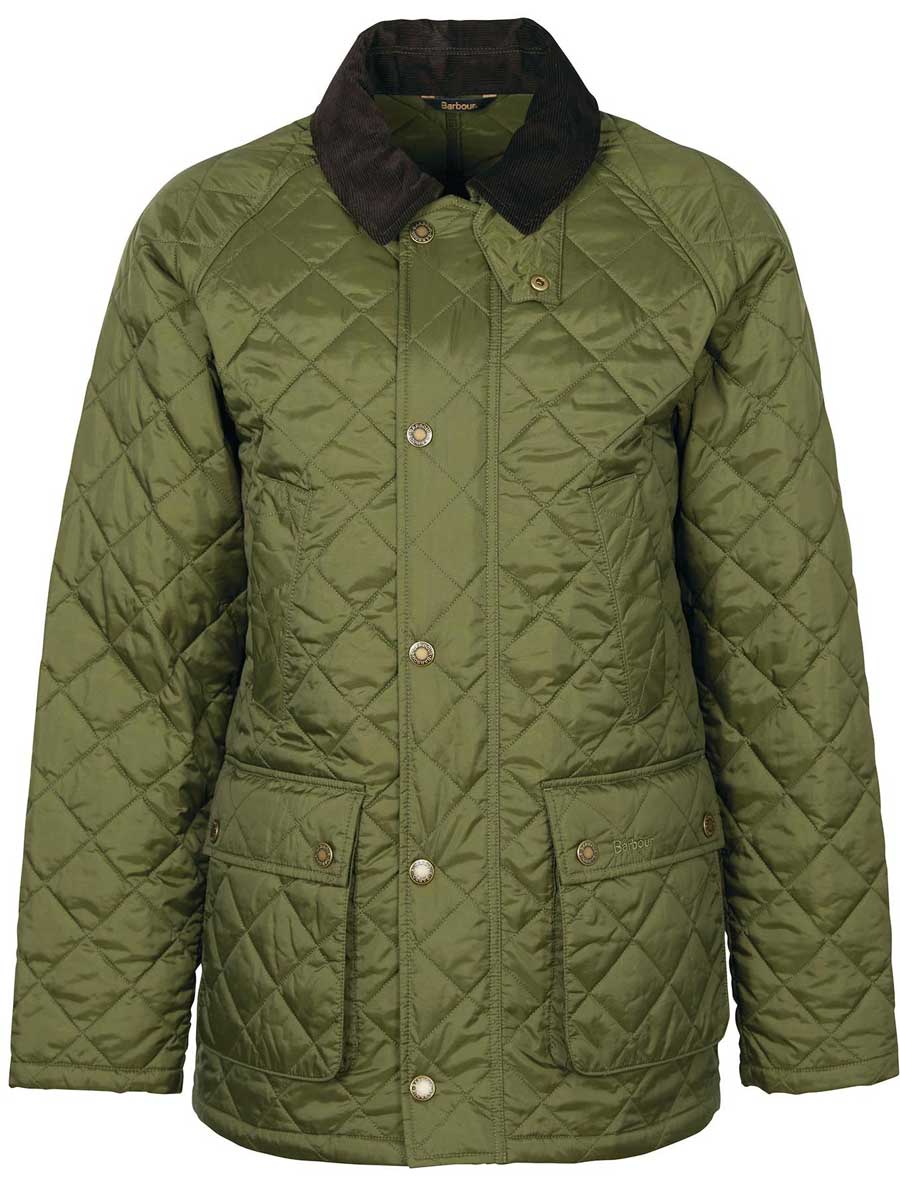 BARBOUR Ashby Quilted Jacket - Mens - Olive