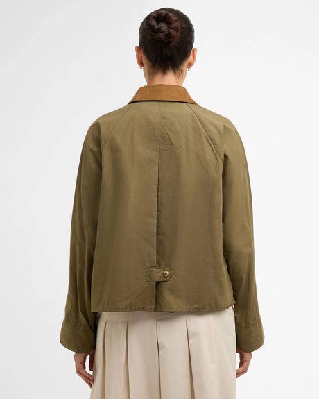 BARBOUR Catlin Casual Jacket - Women's - Dusky Green/ Ancient