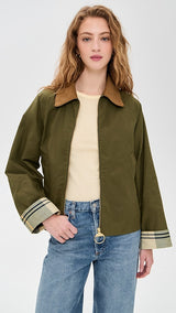 BARBOUR Catlin Casual Jacket - Women's - Dusky Green/ Ancient