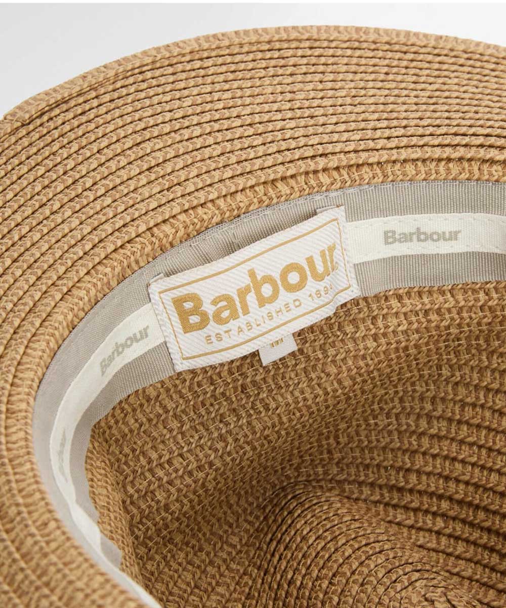 BARBOUR Evelyn Braid Trilby Hat - Women's - Tan