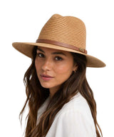 BARBOUR Evelyn Braid Trilby Hat - Women's - Tan