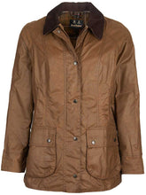 Load image into Gallery viewer, BARBOUR Beadnell Wax Jacket - Women&#39;s - Bark
