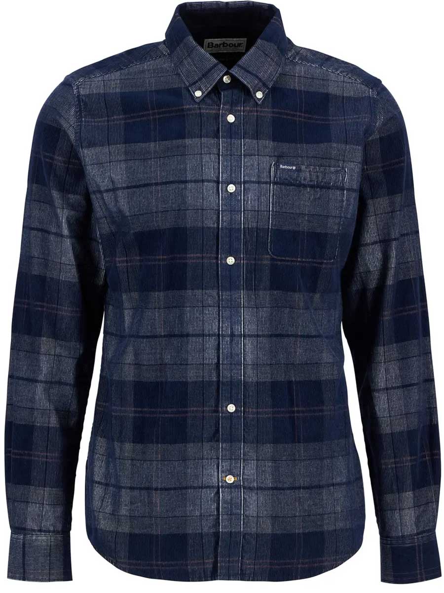 BARBOUR Blair Tailored Long-Sleeved Checked Shirt - Mens - Riverstone Tartan
