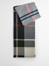 BARBOUR Blair Tartan Scarf - Womens - Light Evergreen Tartan