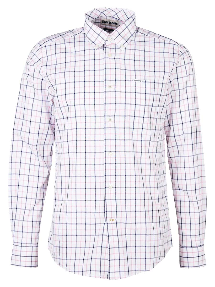 BARBOUR Bradwell Tailored Shirt - Mens - Classic Pink