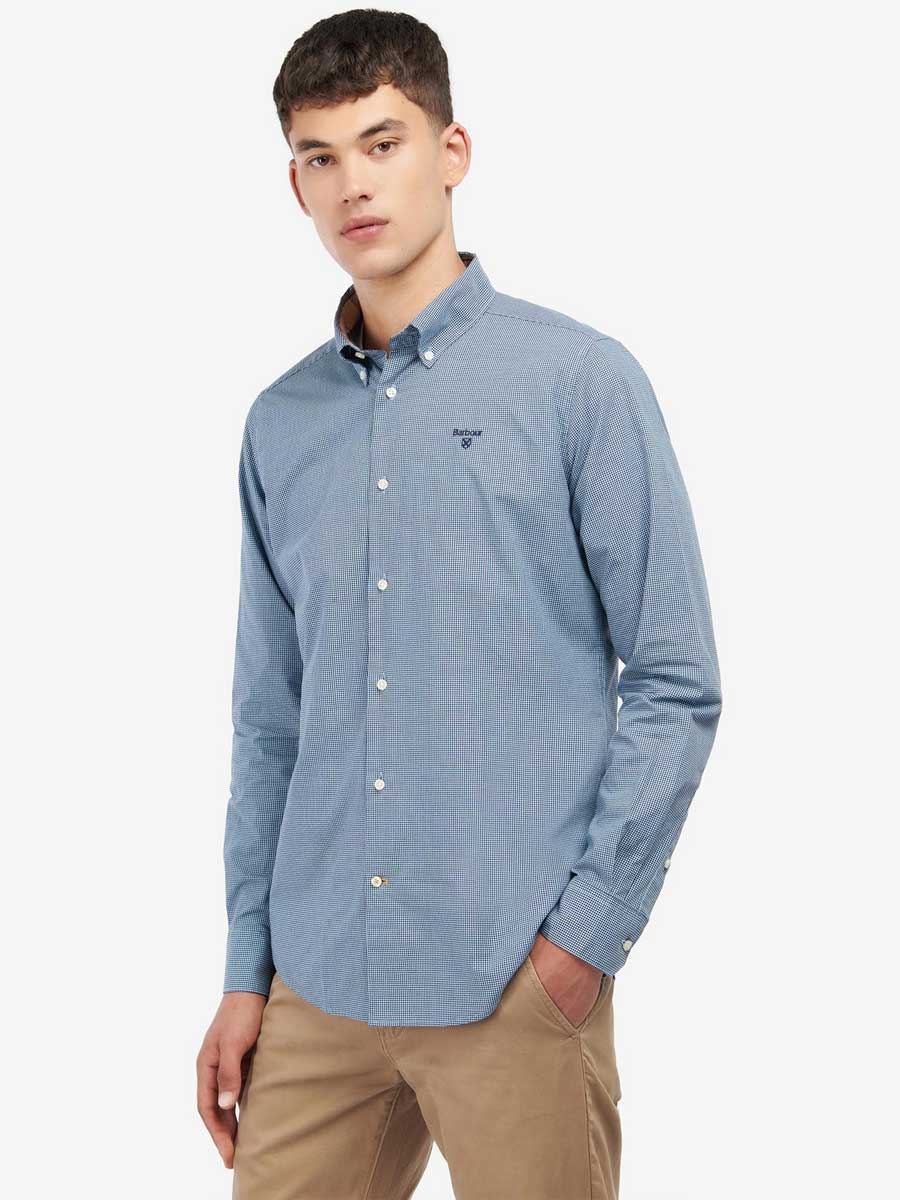 BARBOUR Britland Tailored Shirt - Men's - Chambray