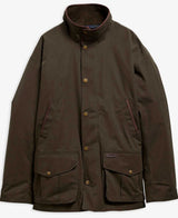 BARBOUR Bromfield Waterproof Jacket - Men's - Dark Olive