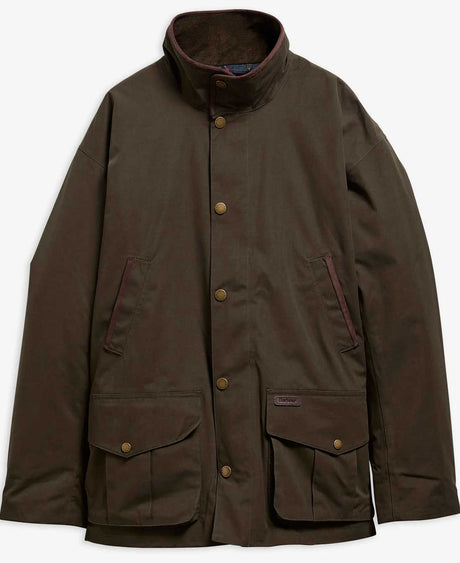 BARBOUR Bromfield Waterproof Jacket - Men's - Dark Olive