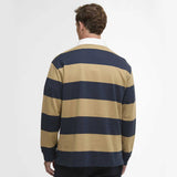 BARBOUR Broome Rugby Shirt - Mens - Navy / Trench