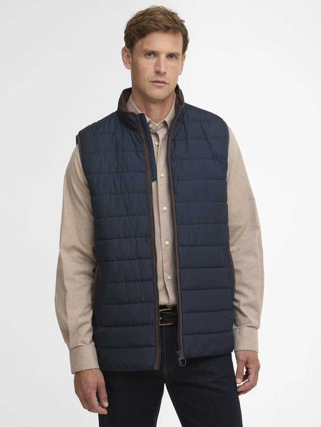 BARBOUR Broughton Quilted Gilet - Mens - Navy