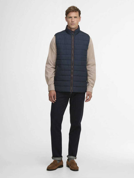 BARBOUR Broughton Quilted Gilet - Mens - Navy