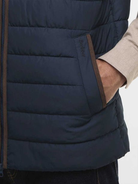 BARBOUR Broughton Quilted Gilet - Mens - Navy