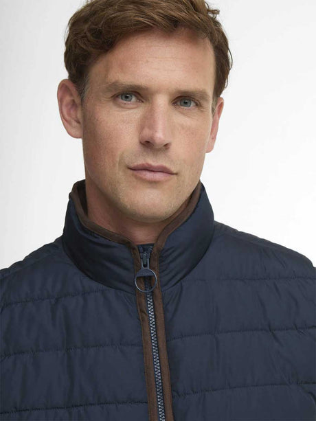 BARBOUR Broughton Quilted Gilet - Mens - Navy