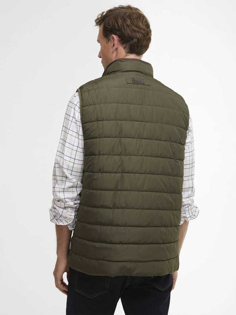 BARBOUR Broughton Quilted Gilet - Mens - Olive