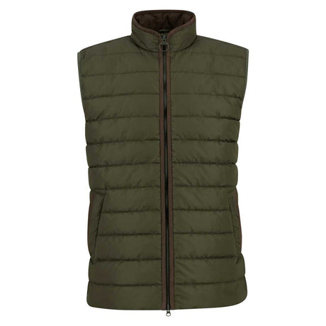 BARBOUR Broughton Quilted Gilet - Mens - Olive