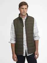 BARBOUR Broughton Quilted Gilet - Mens - Olive
