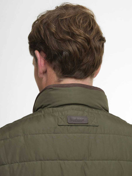 BARBOUR Broughton Quilted Gilet - Mens - Olive