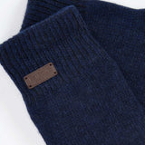 BARBOUR Carlton Beanie & Gloves Gift Set - Navy