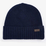 BARBOUR Carlton Beanie & Gloves Gift Set - Navy