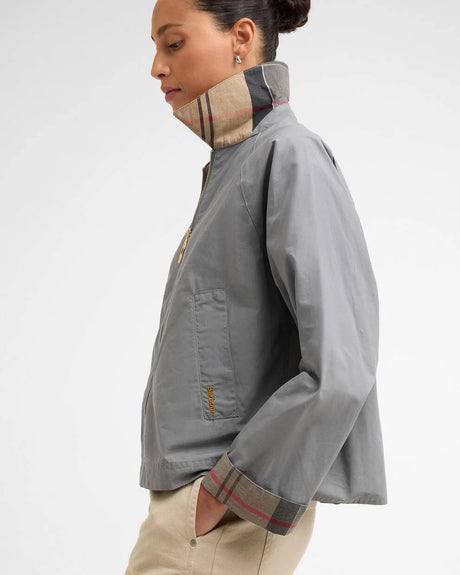 BARBOUR Catlin Casual Jacket - Women's - Grey/ Dress