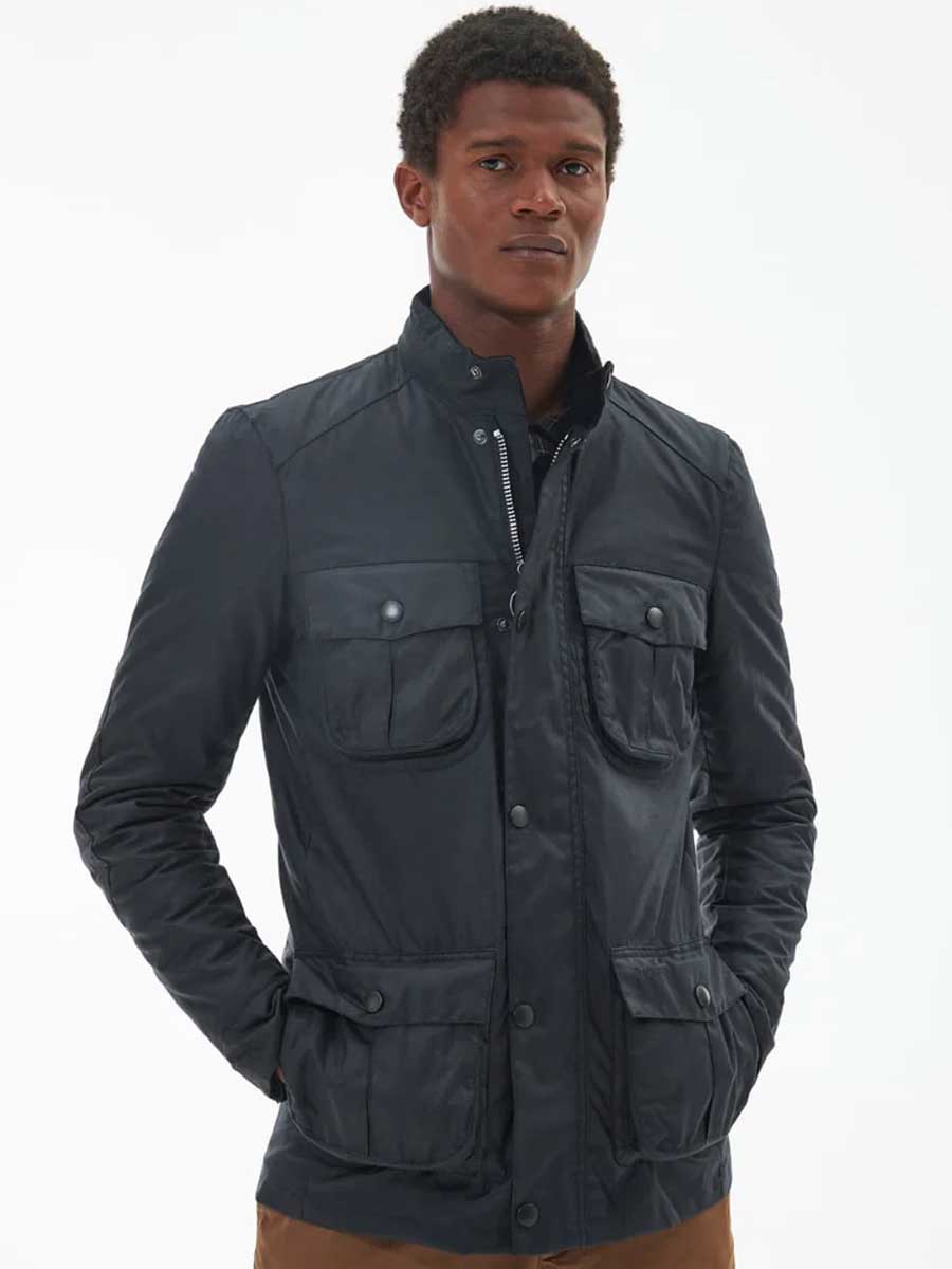 Waxed Jacket Navy Barbour Coldhurst Navy Barbour Coldhurst Navy