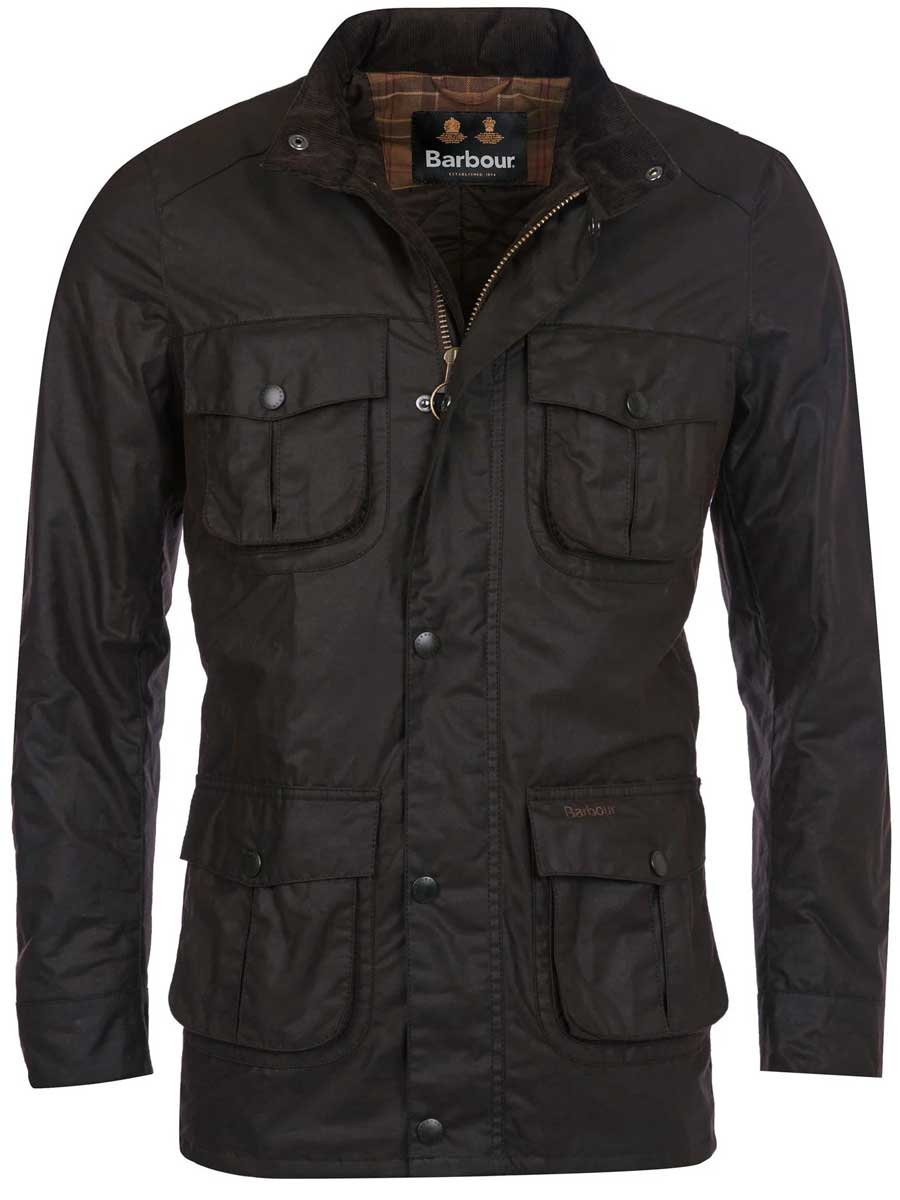 BARBOUR Corbridge Wax Jacket - Mens - Rustic – A Farley