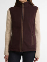 BARBOUR Country Colton Fleece Gilet - Womens - Fig