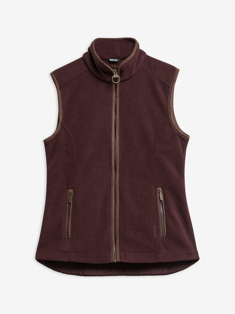 BARBOUR Country Colton Fleece Gilet - Womens - Fig