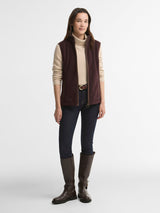 BARBOUR Country Colton Fleece Gilet - Womens - Fig