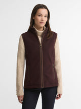 BARBOUR Country Colton Fleece Gilet - Womens - Fig