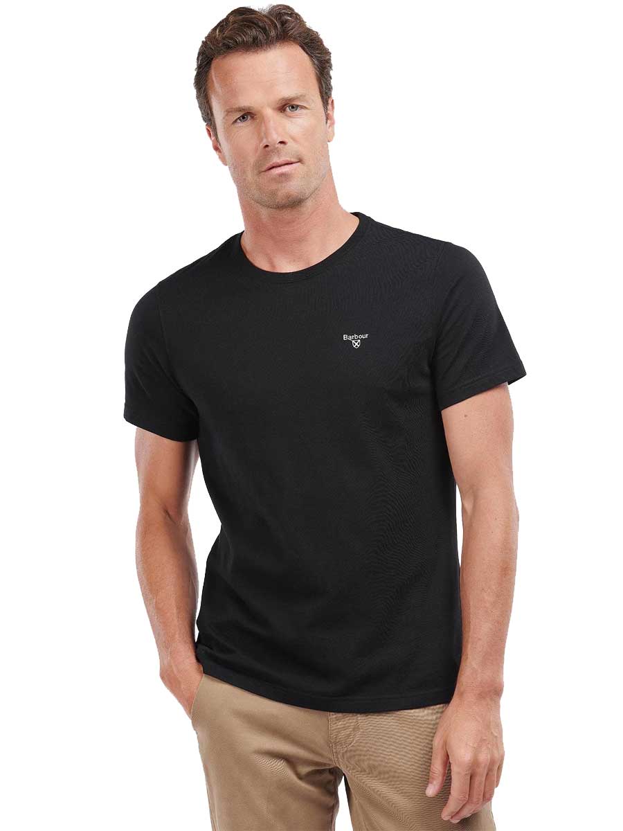 BARBOUR Essential Sports T-Shirt - Men's - Black