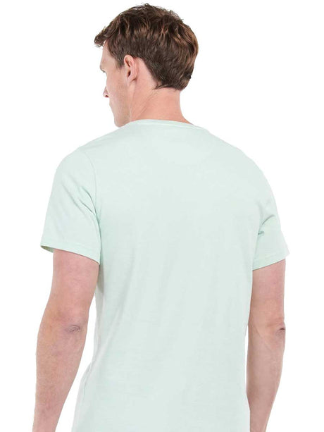 BARBOUR Essential Sports T-Shirt - Men's - Dusty Mint