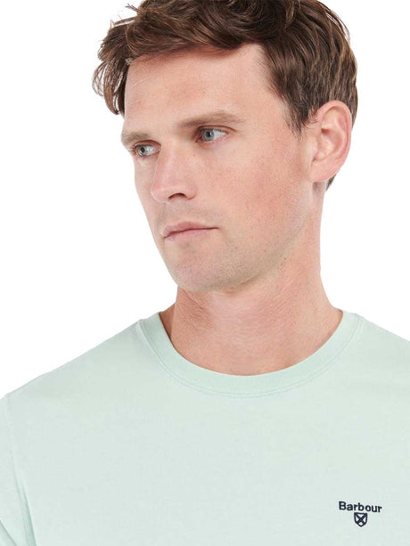 BARBOUR Essential Sports T-Shirt - Men's - Dusty Mint