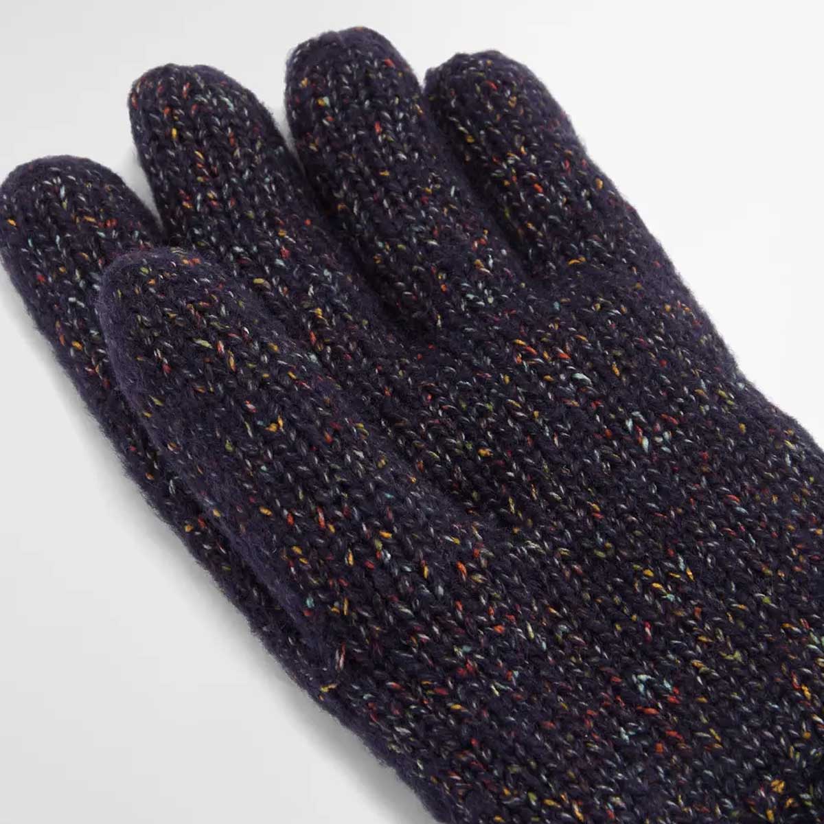 BARBOUR Eston Fair Isle Knitted Gloves - Navy