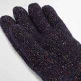 BARBOUR Eston Fair Isle Knitted Gloves - Navy