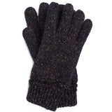 BARBOUR Eston Fair Isle Knitted Gloves - Navy