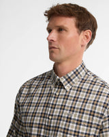 BARBOUR Fallowlane Regular-Fit Long-Sleeved Shirt - Mens - Navy