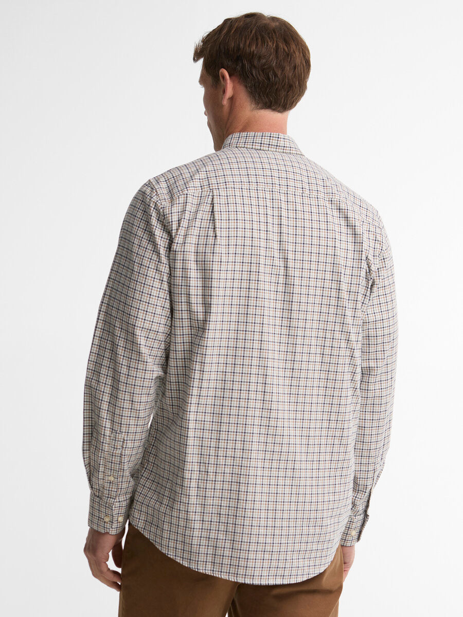 BARBOUR Farmtown Regular-Fit Long-Sleeved Shirt - Mens - Navy