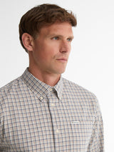 BARBOUR Farmtown Regular-Fit Long-Sleeved Shirt - Mens - Navy