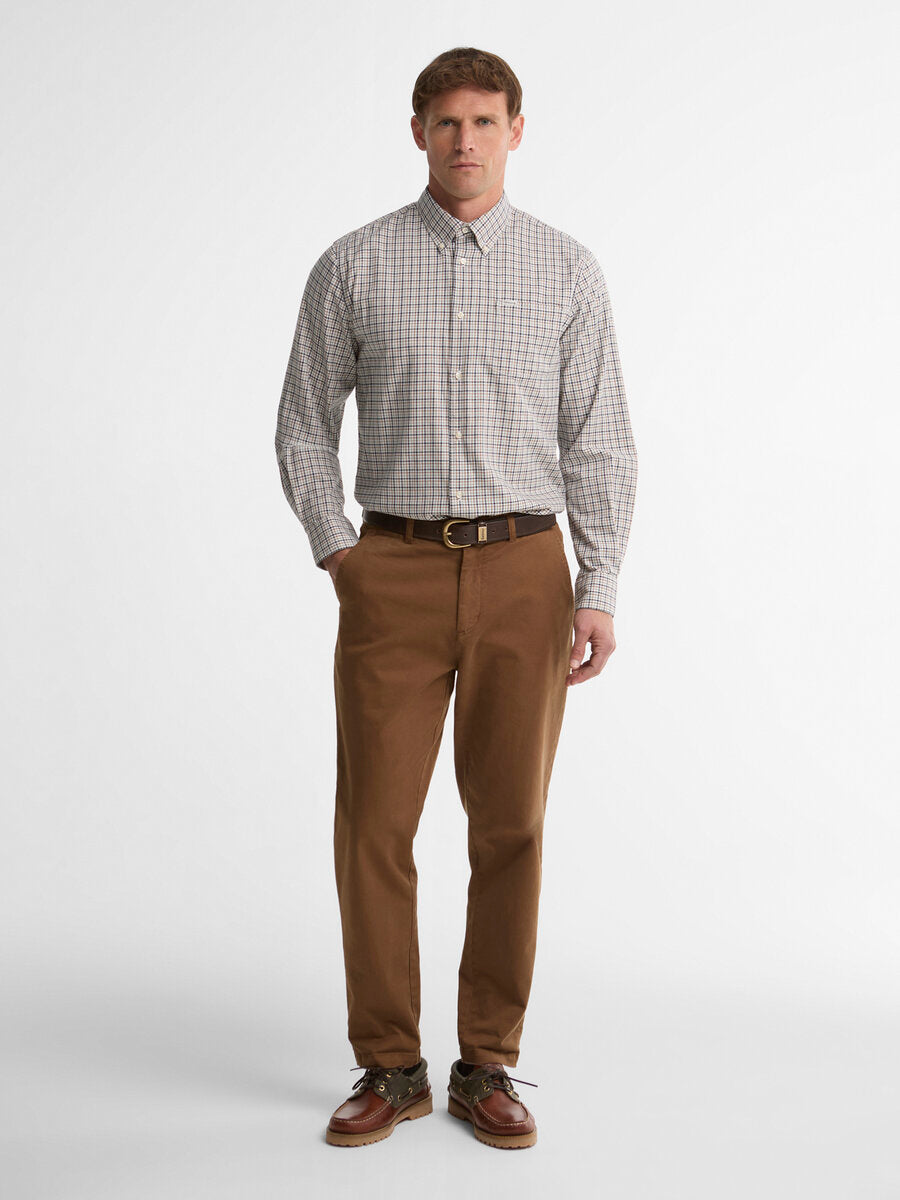 BARBOUR Farmtown Regular-Fit Long-Sleeved Shirt - Mens - Navy